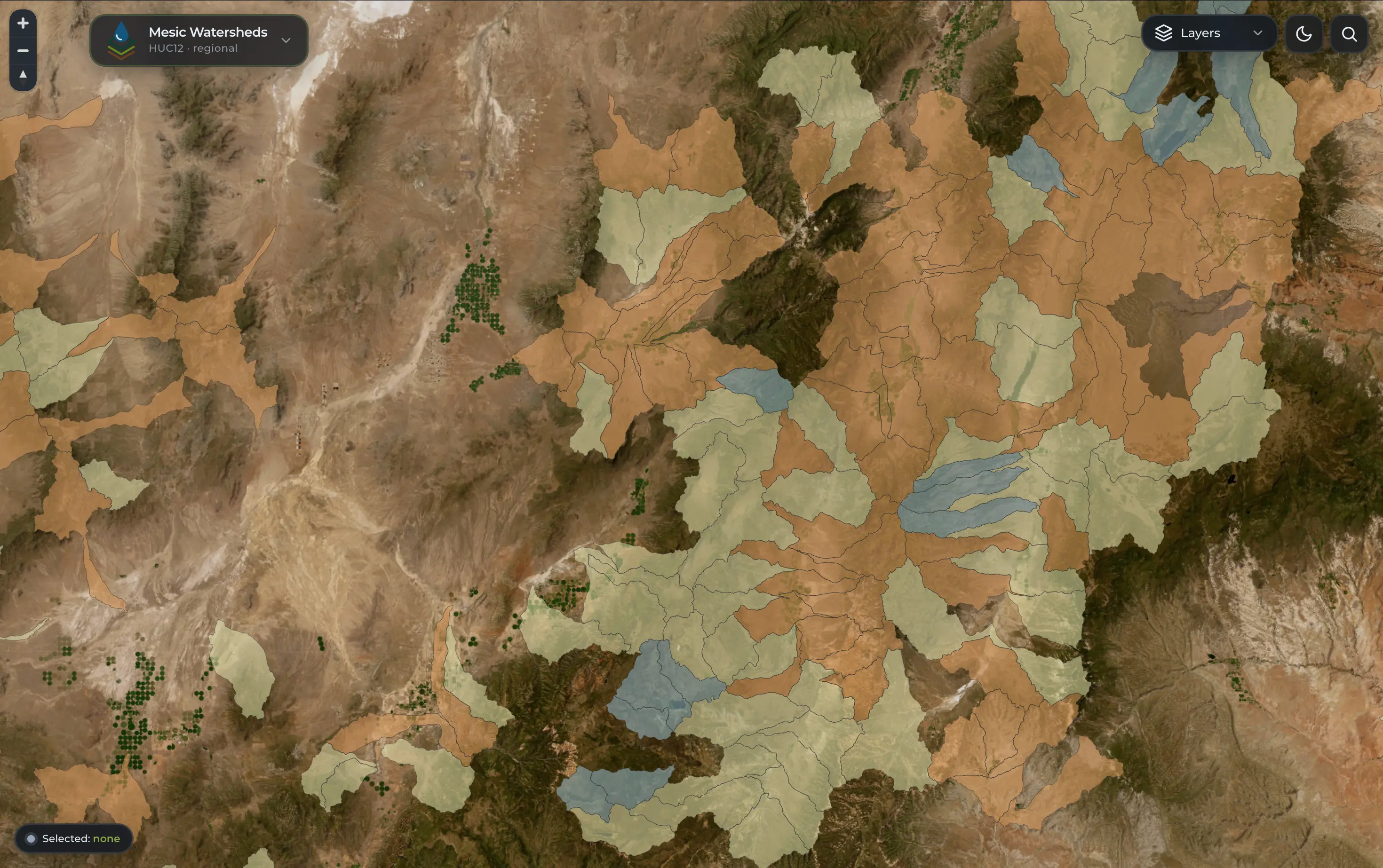Prioritize Watersheds preview