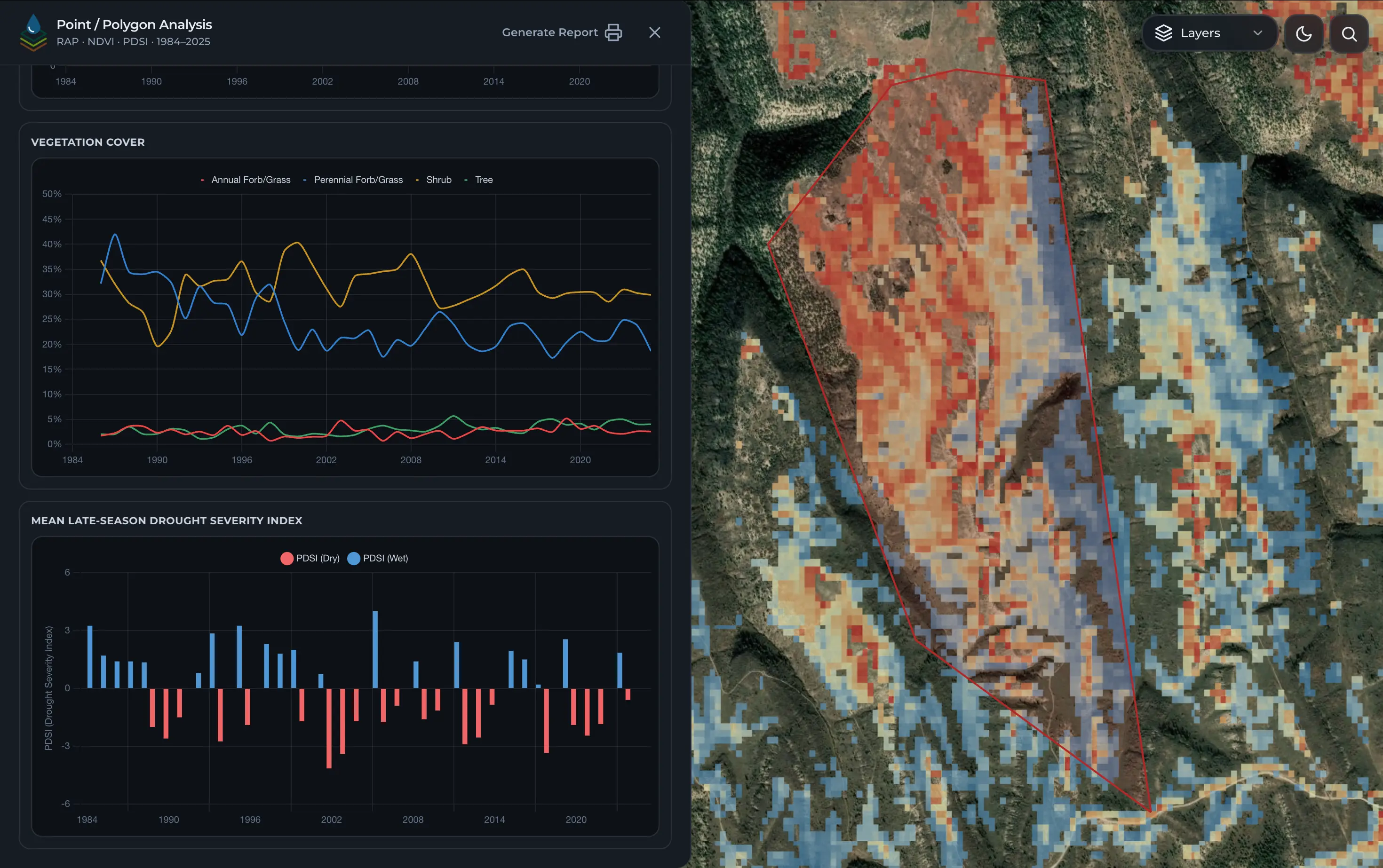 Map Mesic Landscapes preview